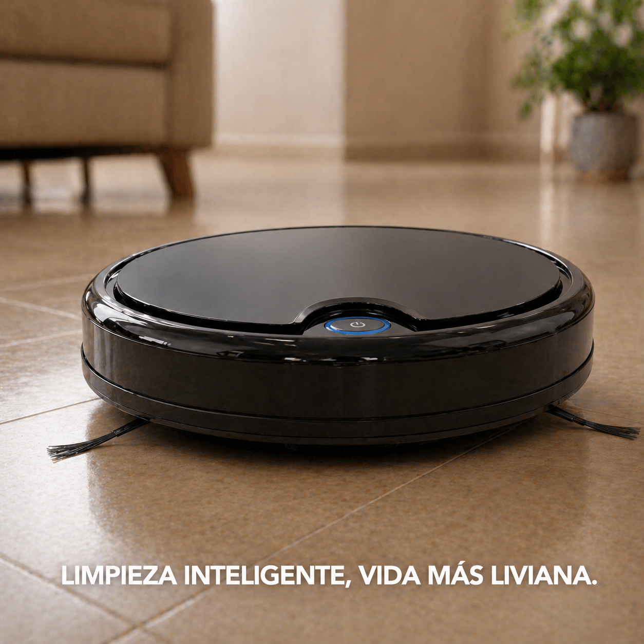 Aspiradora Robot Inteligente 3-en-1 Hub Uy