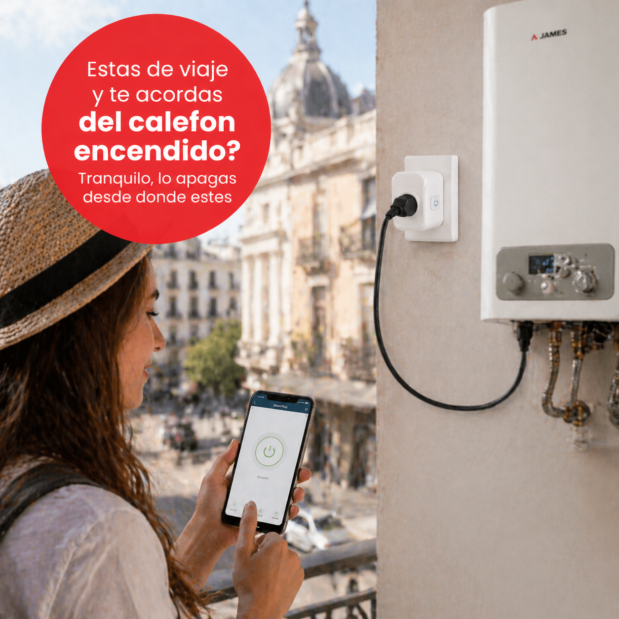 Enchufe Inteligente WI-FI Tuya 16A/20A