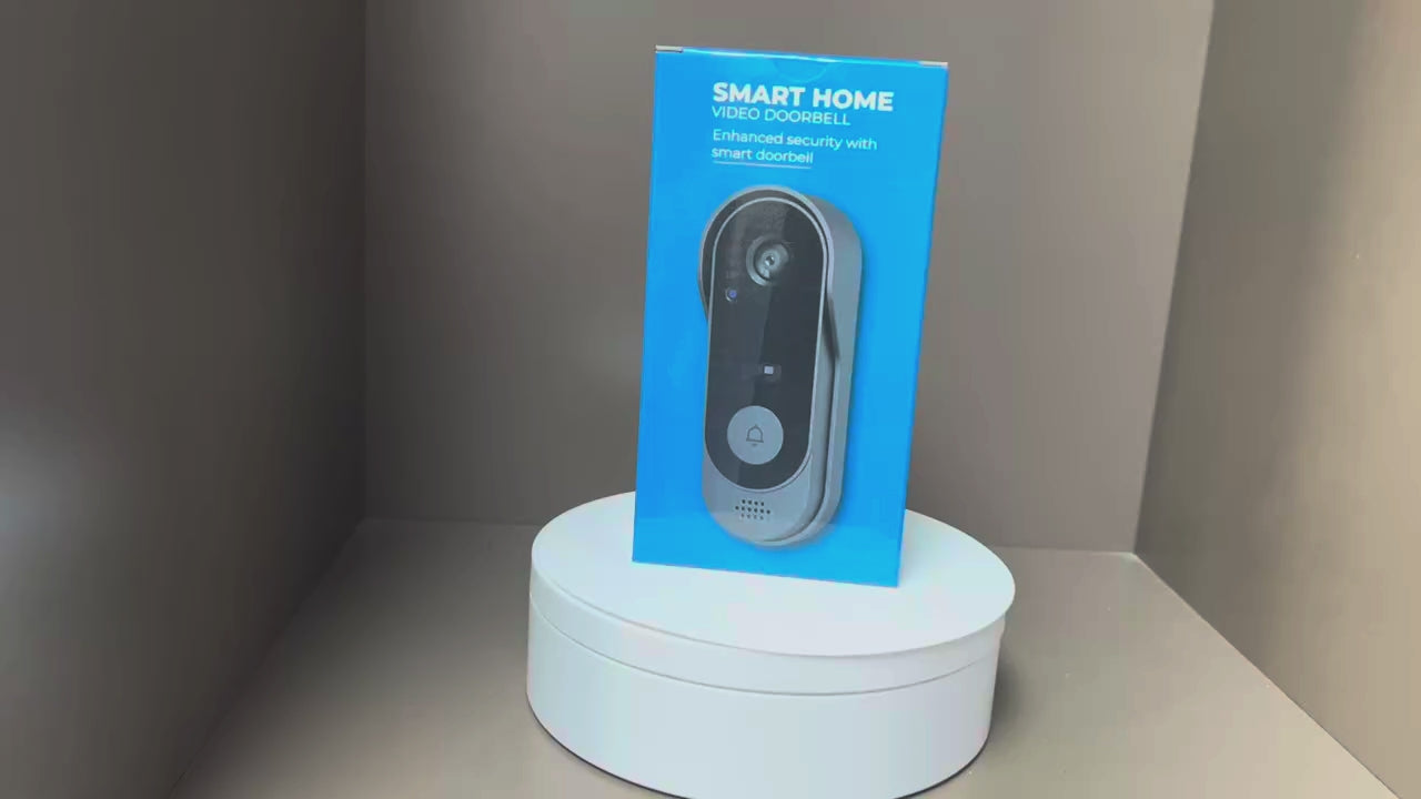Portero Eléctrico Hogar Intercomunicador WiFi con Cámara HD